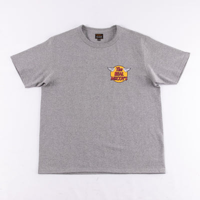 The Real McCoy's Short Sleeve Logo Tee - Gray - Standard & Strange