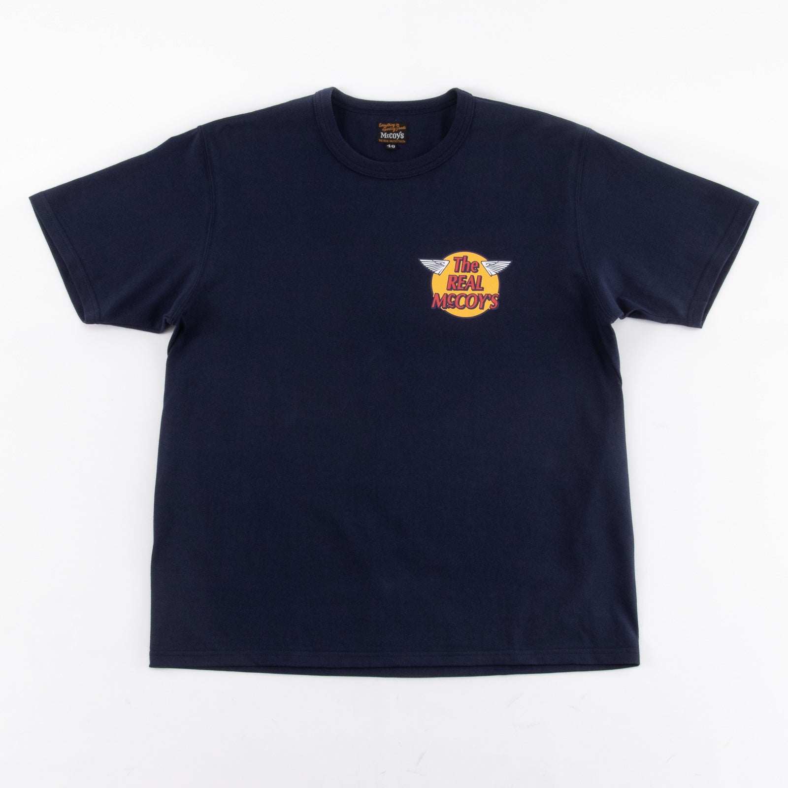 Short Sleeve Logo Tee - Navy