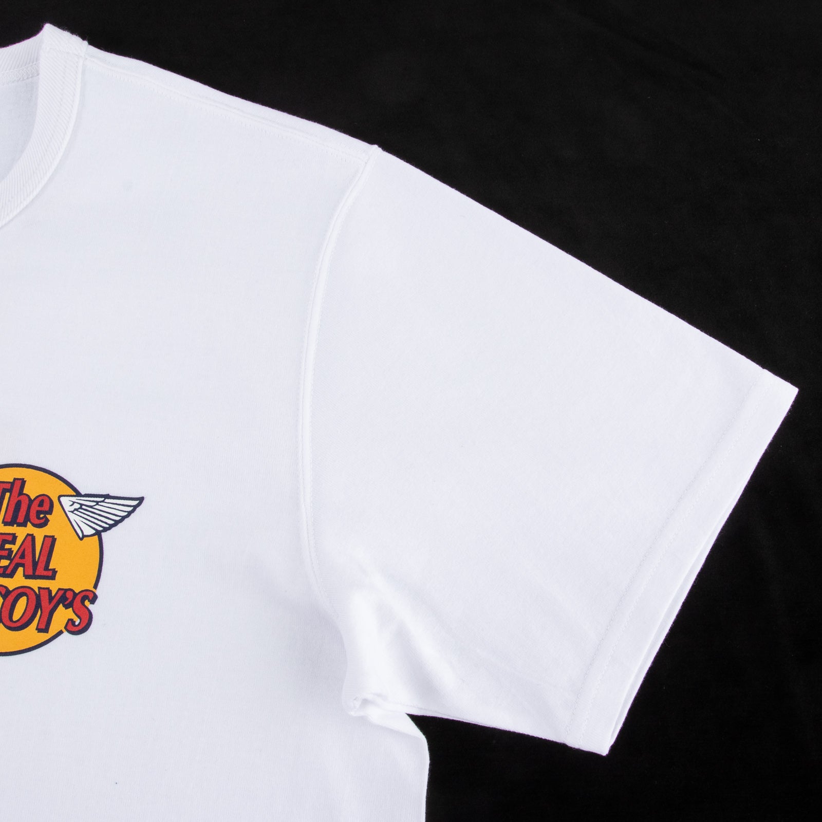 Short Sleeve Logo Tee - White