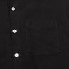 Blluemade Short Sleeve Shirt - Black Belgian Linen - Standard & Strange