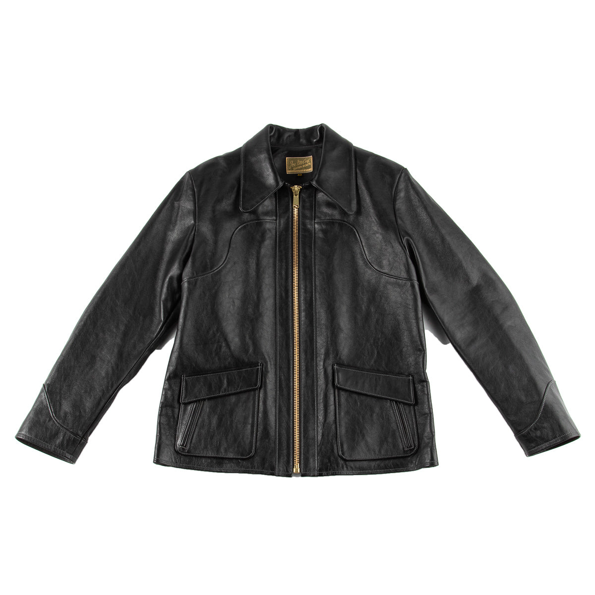 Dead Wood Leather Jacket - Black