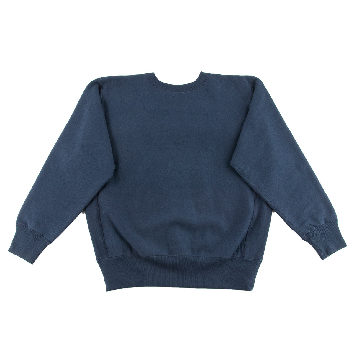 The Real McCoy's Heavyweight Crewneck Sweatshirt - Navy - Standard & Strange