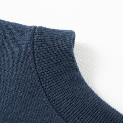 The Real McCoy's Heavyweight Crewneck Sweatshirt - Navy - Standard & Strange