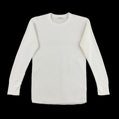 The Real McCoy's Joe McCoy Ball Park Long Sleeve Thermal Shirt - White - Standard & Strange