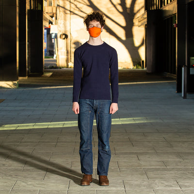 The Real McCoy's Military Thermal Shirt - Navy - Standard & Strange