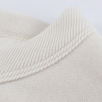 The Real McCoy's Loopwheel Crewneck Sweatshirt - Milk - Standard & Strange