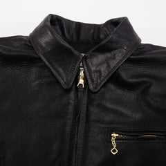 Simmons Bilt S&S x Simmons Bilt Two Lane Blacktop Horsehide Leather Jacket - Standard & Strange