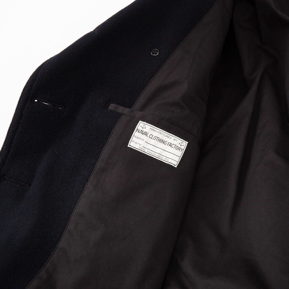 The Real McCoy's U.S. Navy Pea Coat (WWII) – Standard & Strange