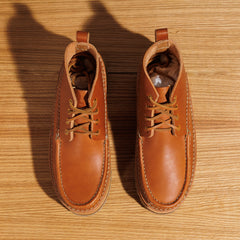 Visvim Kanawa Moc Mid-Folk - Light Brown - Standard & Strange