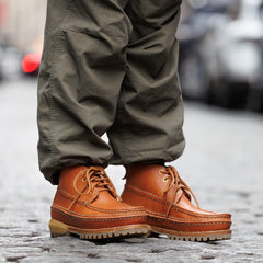 Visvim Kanawa Moc Mid-Folk - Light Brown - Standard & Strange