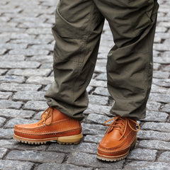 Visvim Kanawa Moc Mid-Folk - Light Brown - Standard & Strange