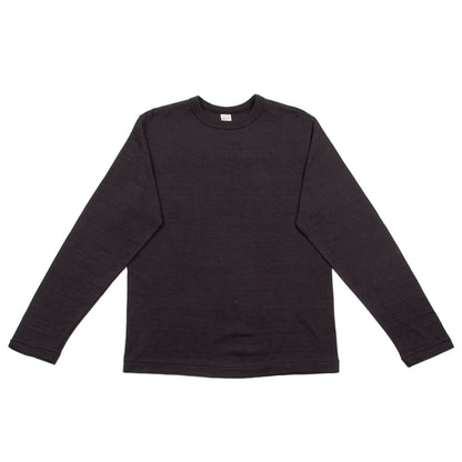 Warehouse Long Sleeve Crew Neck Tee - Black - Standard & Strange