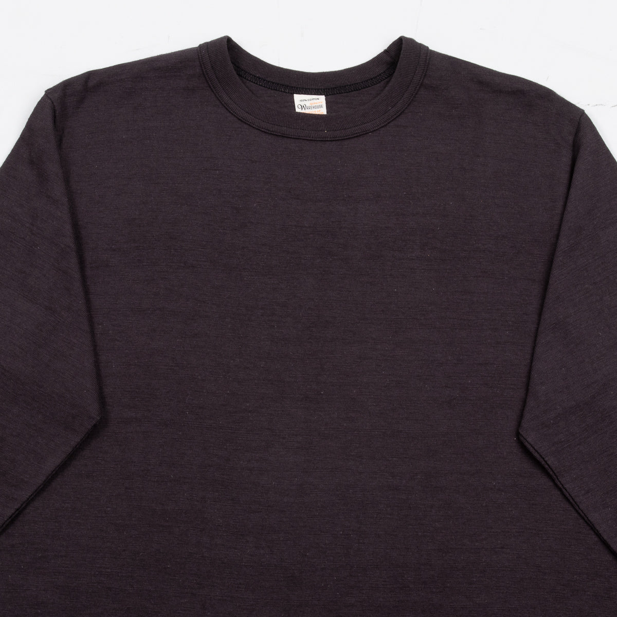 Warehouse Long Sleeve Crew Neck Tee - Black - Standard & Strange