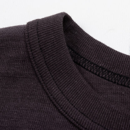 Warehouse Long Sleeve Crew Neck Tee - Black - Standard & Strange