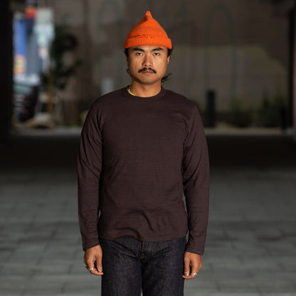 Warehouse Long Sleeve Crew Neck Tee - Black - Standard & Strange