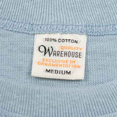 Warehouse Slub Cotton Pocket Tee - Sax Blue - Standard & Strange