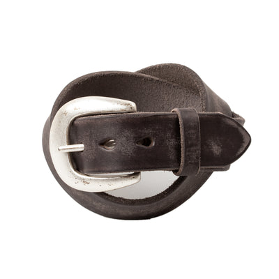 Fullcount Wild Leather Belt - Black - Standard & Strange