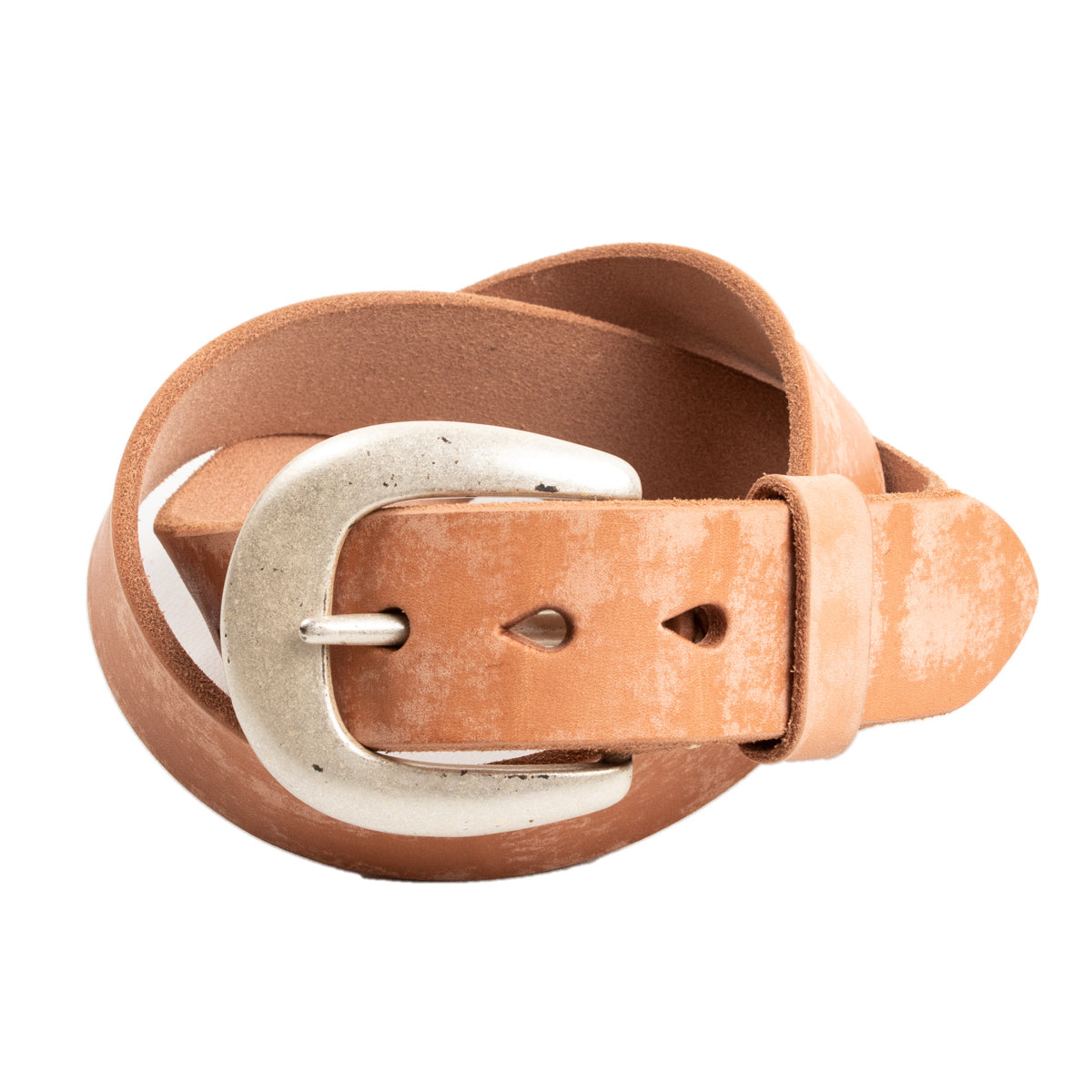 Fullcount Wild Leather Belt - Natural - Standard & Strange