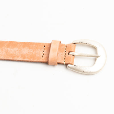 Fullcount Wild Leather Belt - Natural - Standard & Strange