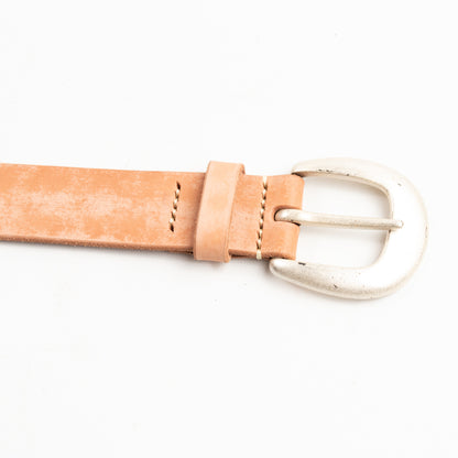 Fullcount Wild Leather Belt - Natural - Standard & Strange