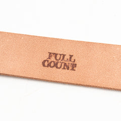 Fullcount Wild Leather Belt - Natural - Standard & Strange