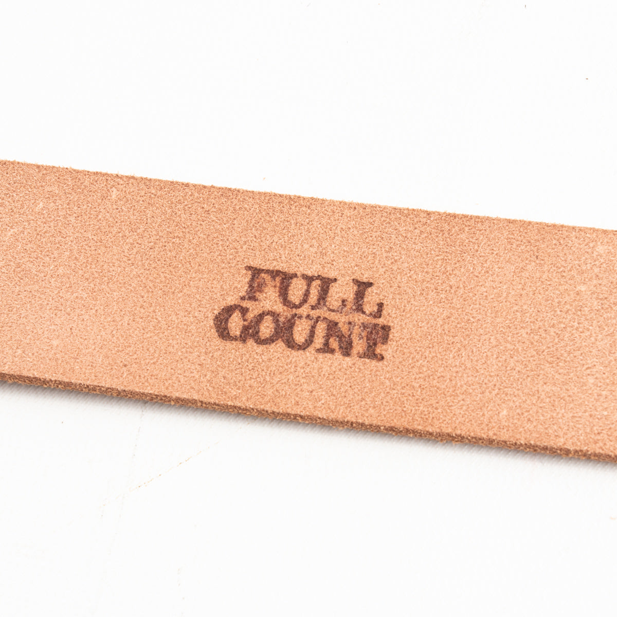 Fullcount Wild Leather Belt - Natural - Standard & Strange
