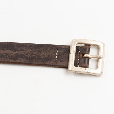 Fullcount Wild Leather Garrison Belt - Black - Standard & Strange