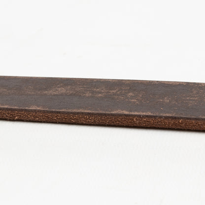 Fullcount Wild Leather Garrison Belt - Black - Standard & Strange