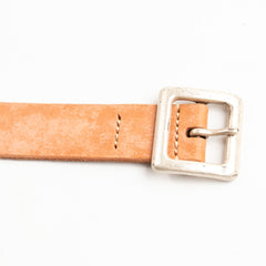 Fullcount Wild Leather Garrison Belt - Natural - Standard & Strange