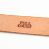 Fullcount Wild Leather Garrison Belt - Natural - Standard & Strange