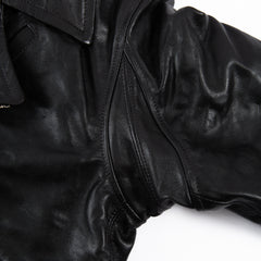 Eastman Leather Clothing Windward Jacket - Black Horsehide – Standard ...
