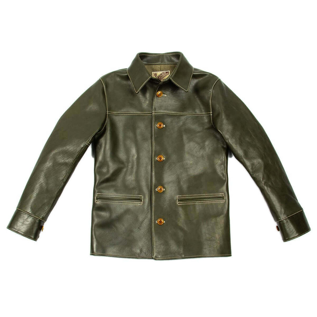 OVY Waterproof Calf Leather Car Coat L