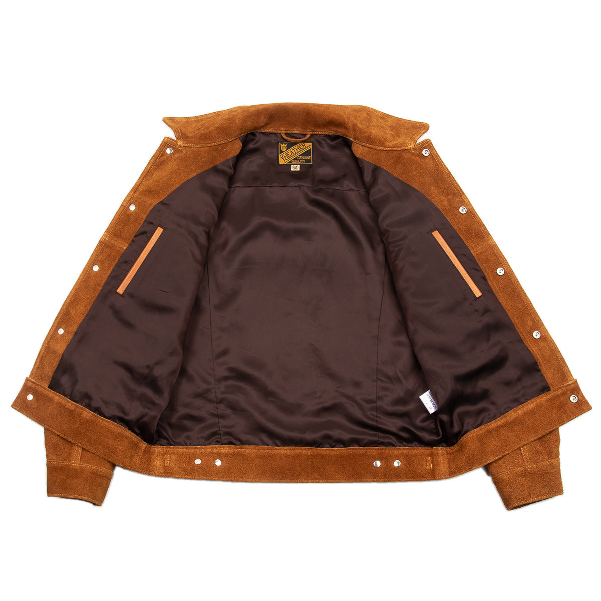 Y'2 Leather Steer Suede 3rd Type Jacket (TB-139) – Standard & Strange