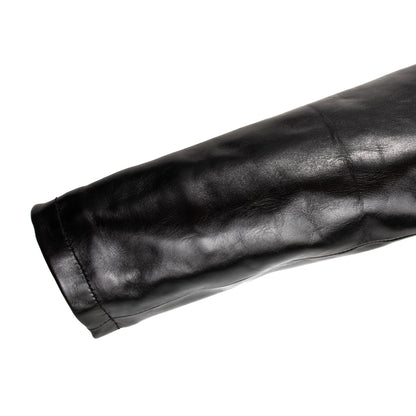 Y'2 Leather Aniline Horse N-1 Deck Jacket - Black (LN-1) - Standard & Strange