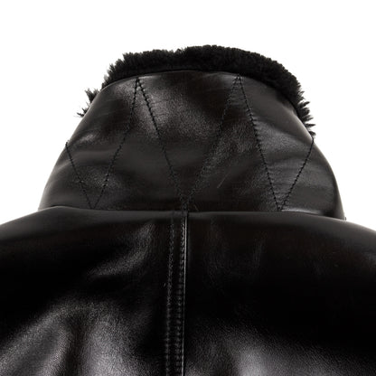 Y'2 Leather Aniline Horse N-1 Deck Jacket - Black (LN-1) - Standard & Strange