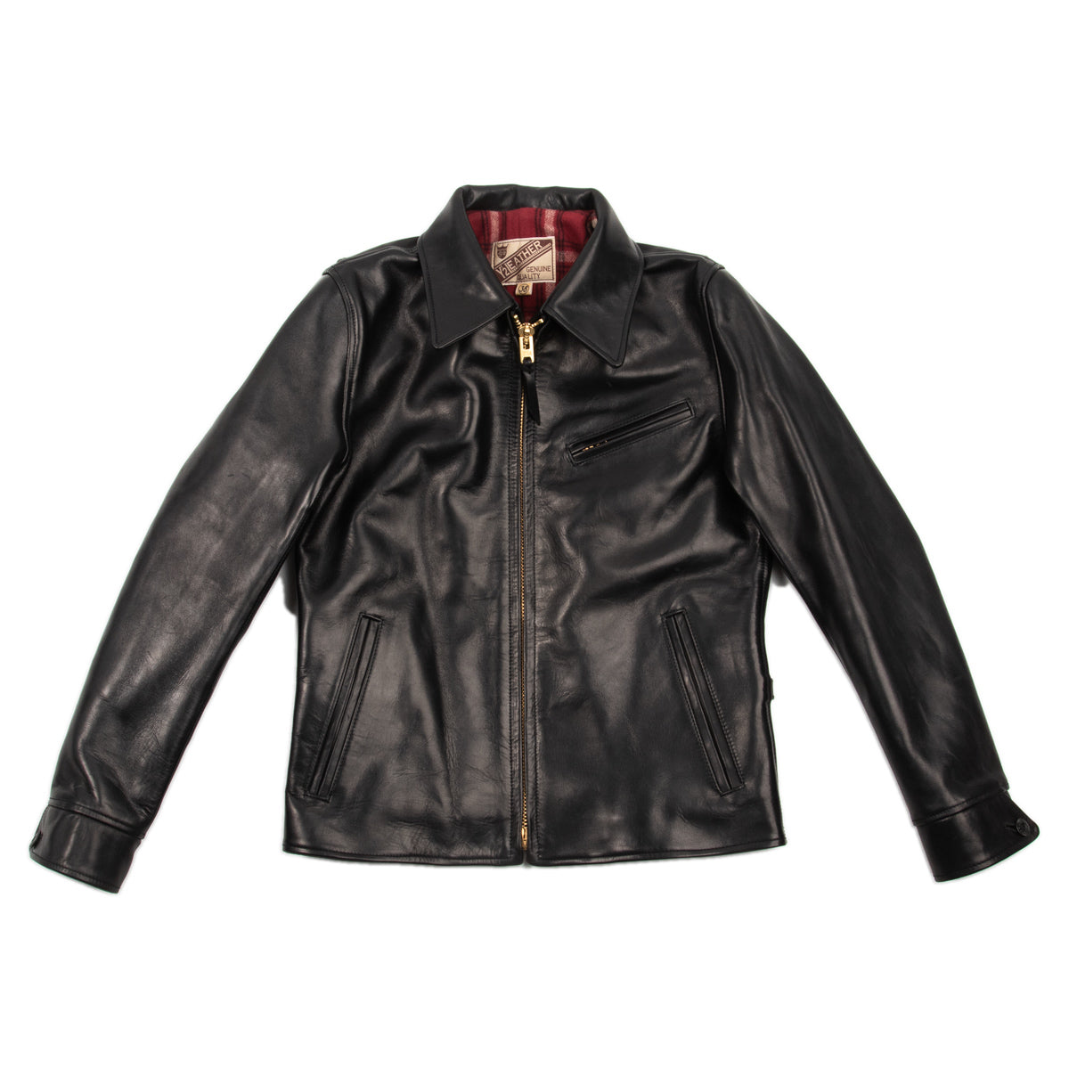 Y'2 Leather HV Horse Single Riders Jacket - Black – Standard & Strange