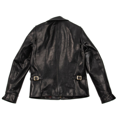 Y'2 Leather HV Horse Single Riders Jacket - Black - Standard & Strange