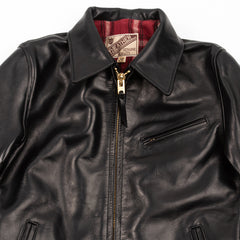 Y'2 Leather HV Horse Single Riders Jacket - Black - Standard & Strange