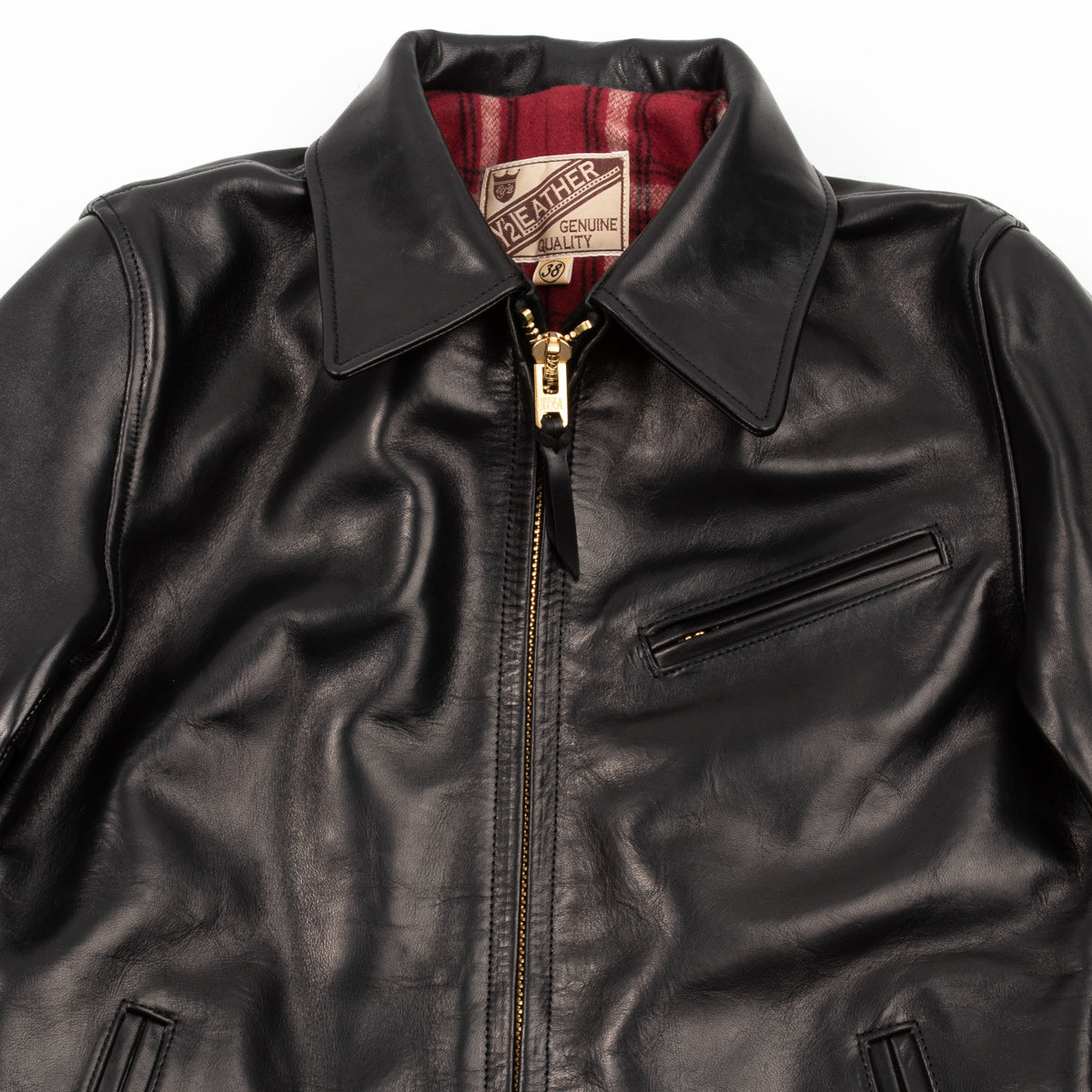 Y'2 Leather HV Horse Single Riders Jacket - Black – Standard & Strange