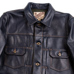 Y'2 Leather Indigo Horse 2nd Type Jacket (IB-141) - Standard & Strange