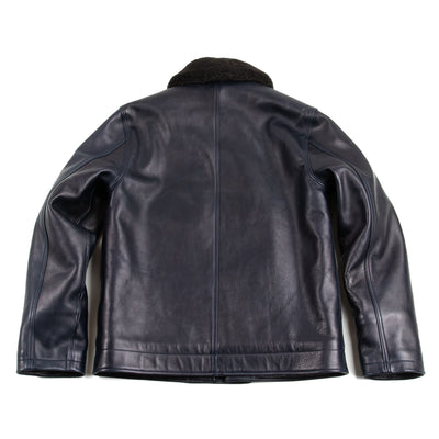 Y'2 Leather Indigo Horse N-1 Deck Jacket (IN-1) - Standard & Strange