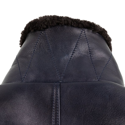 Y'2 Leather Indigo Horse N-1 Deck Jacket (IN-1) - Standard & Strange