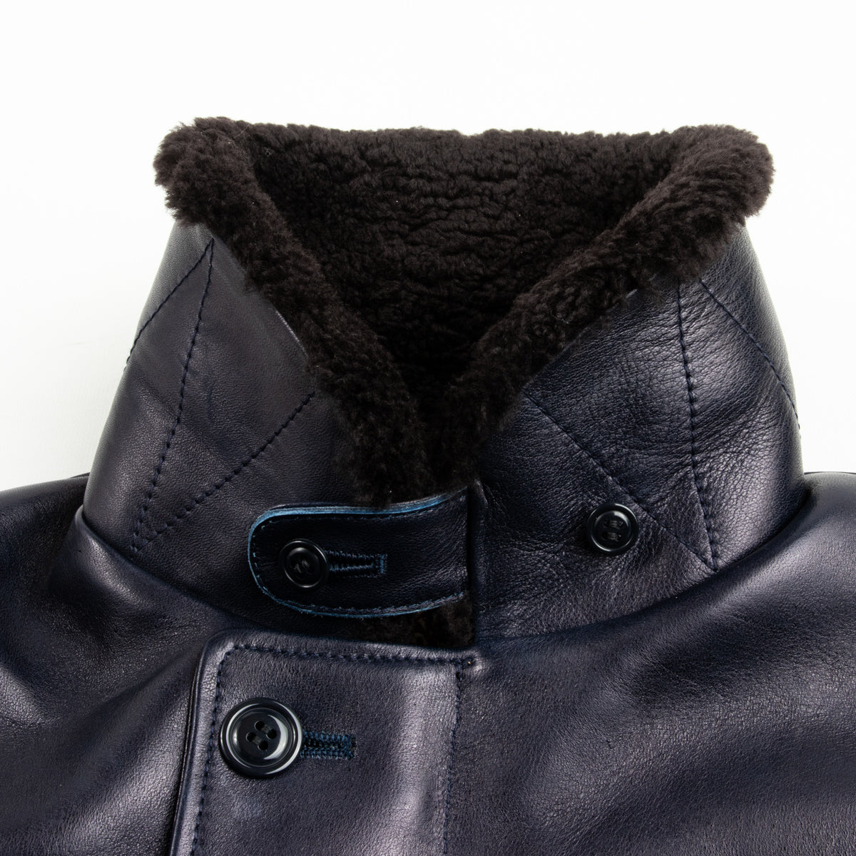 Y'2 Leather Indigo Horse N-1 Deck Jacket (IN-1) - Standard & Strange