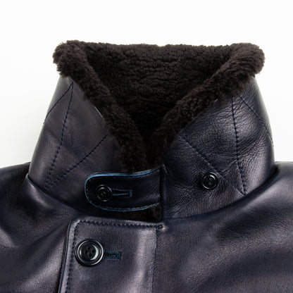 Y'2 Leather Indigo Horse N-1 Deck Jacket (IN-1) - Standard & Strange