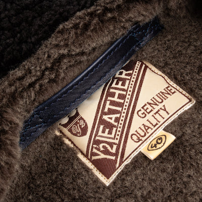 Y'2 Leather Indigo Horse N-1 Deck Jacket (IN-1) - Standard & Strange