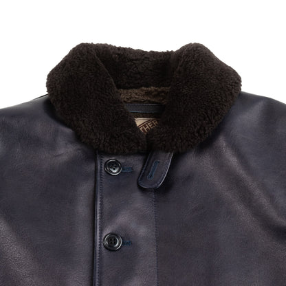 Y'2 Leather Indigo Horse N-1 Deck Jacket (IN-1) - Standard & Strange
