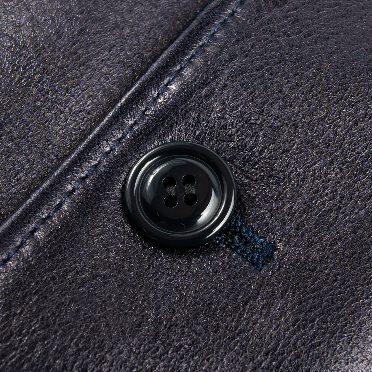 Y'2 Leather Indigo Horse N-1 Deck Jacket (IN-1) - Standard & Strange