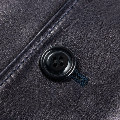 Y'2 Leather Indigo Horse N-1 Deck Jacket (IN-1) - Standard & Strange