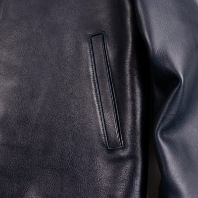 Y'2 Leather Indigo Horse N-1 Deck Jacket (IN-1) - Standard & Strange
