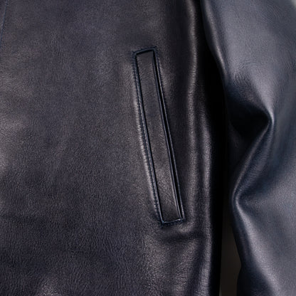Y'2 Leather Indigo Horse N-1 Deck Jacket (IN-1) - Standard & Strange